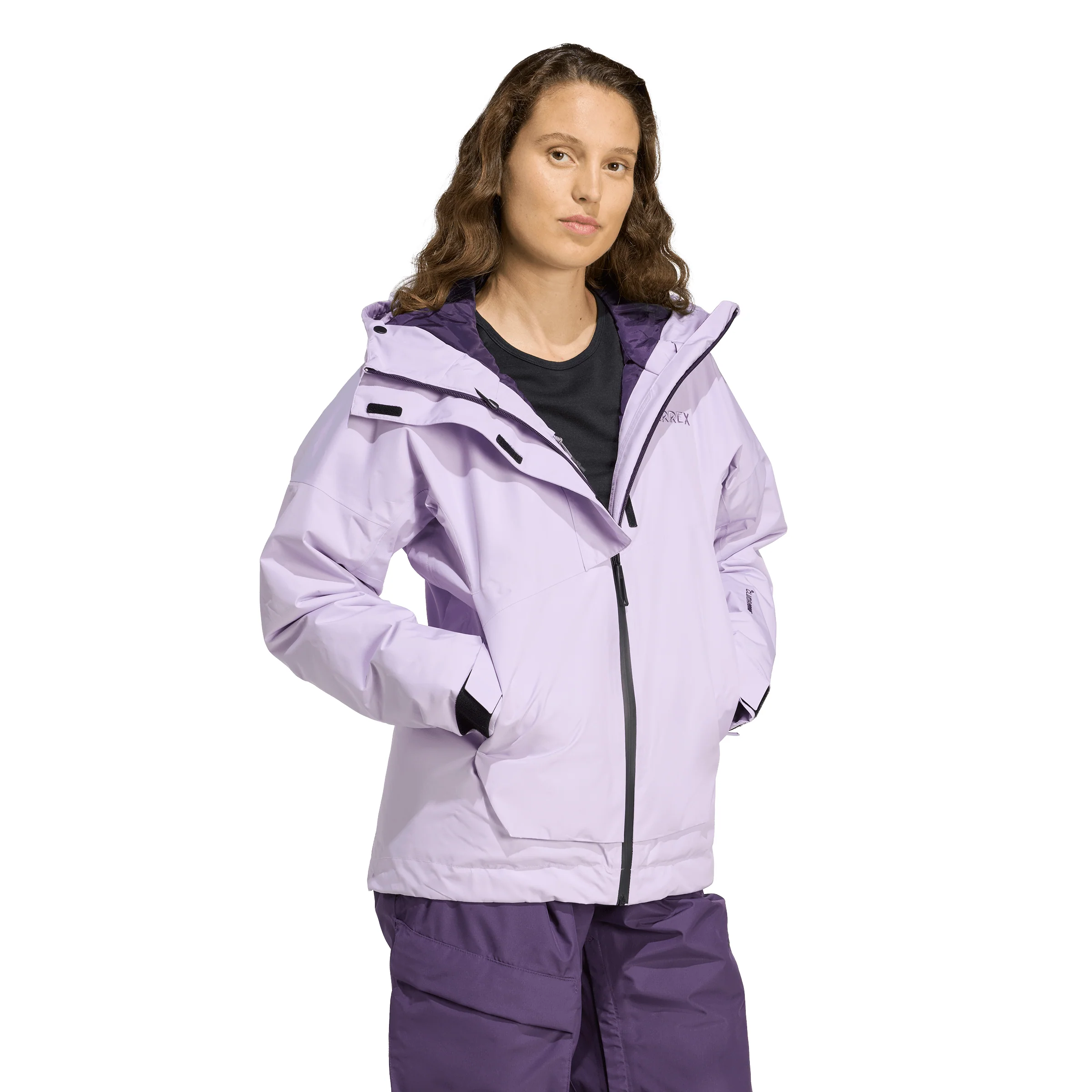 Adidas Terrex Women's Xploric 2 Layer Insulated Climaproof Jacket - Powder Plum 2026 - Image 3