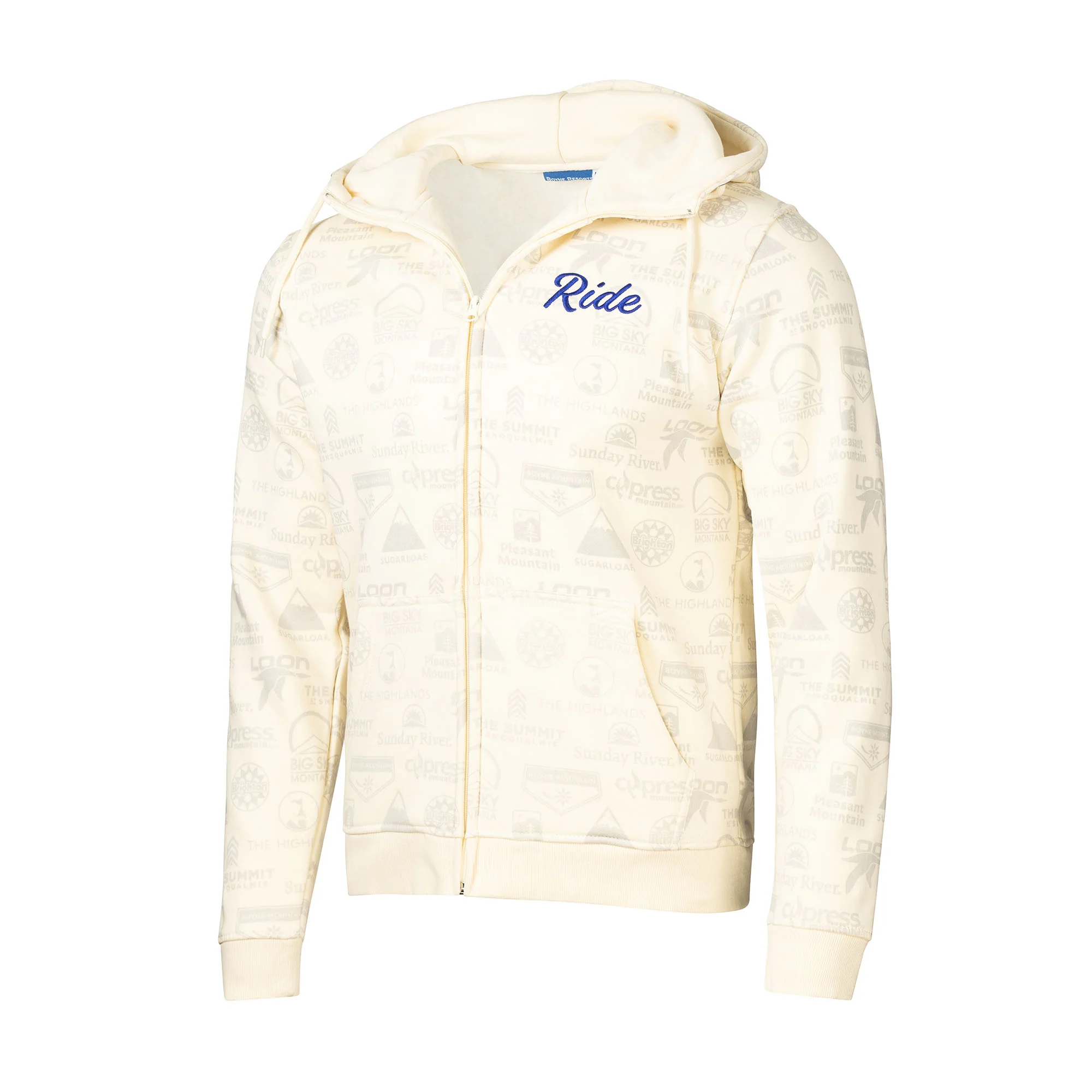 Boyne Resorts Men's Zip Hood - Image 3