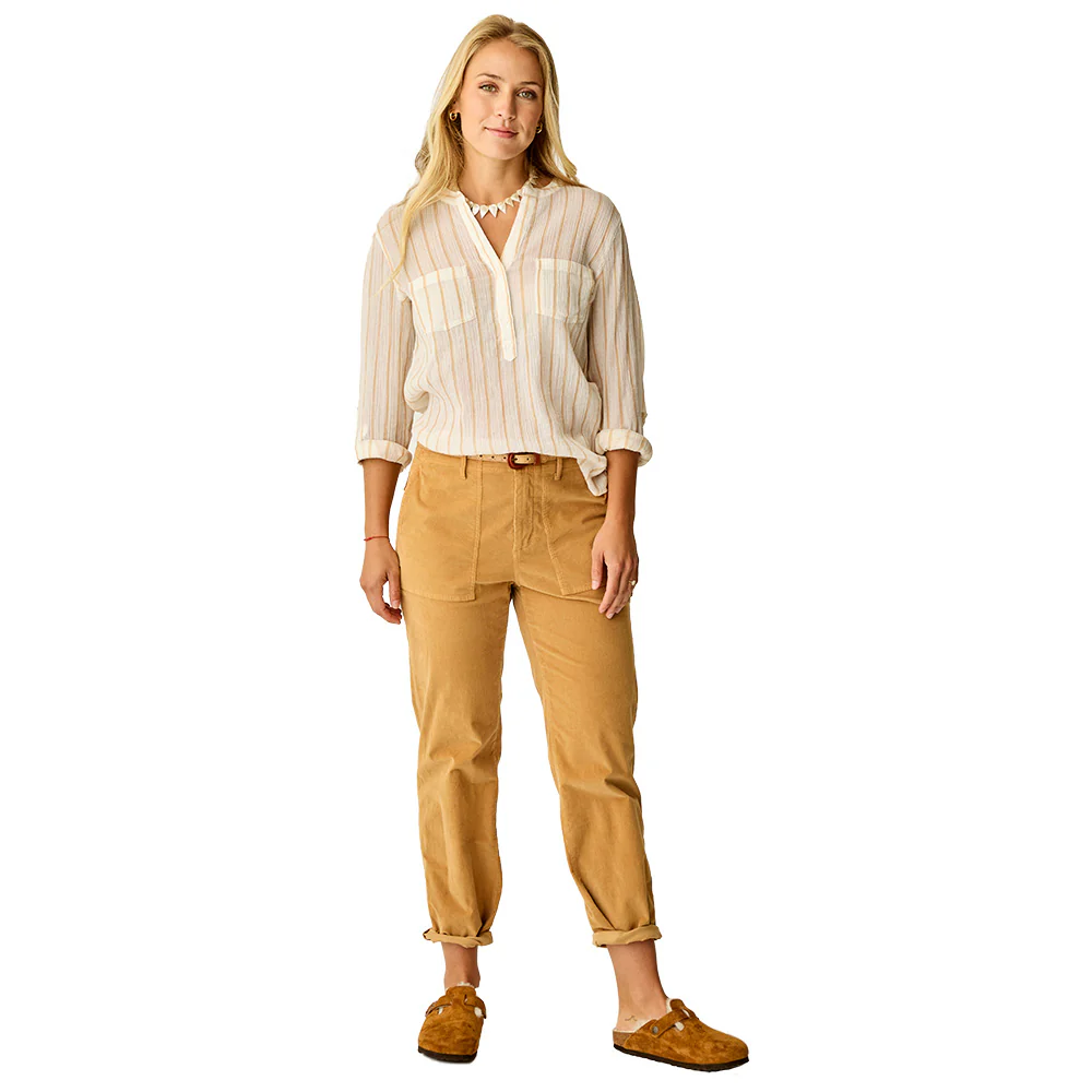 Carve Designs Women's Dylan Gauze Shirt - Image 20